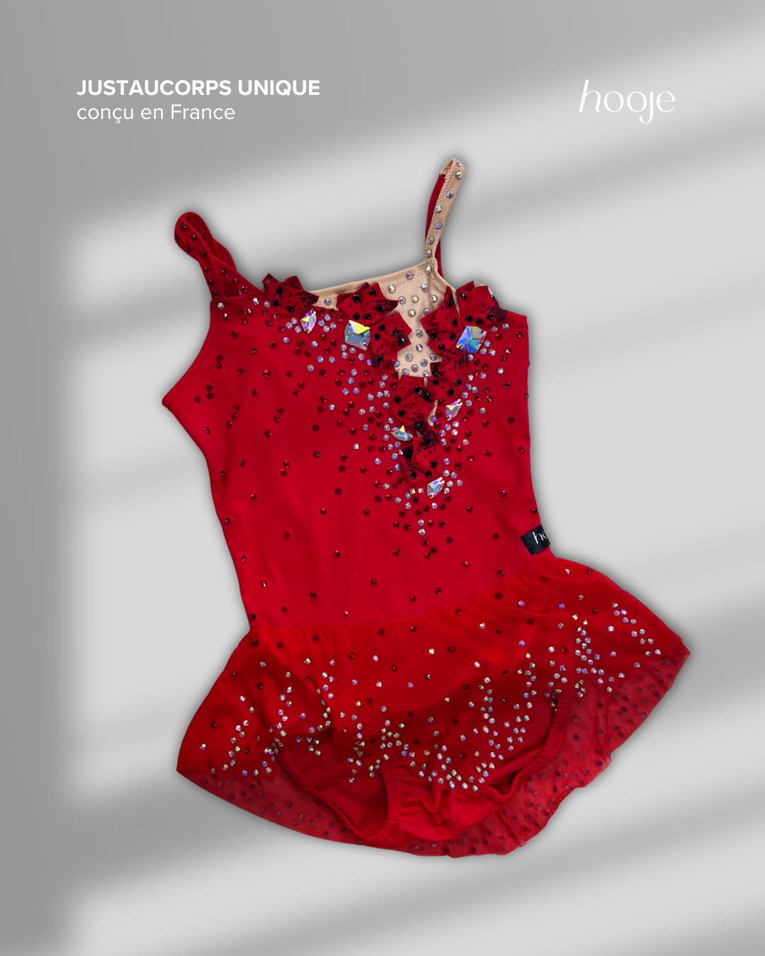 Justaucorps Rouge Performance