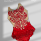 Justaucorps Rouge (Mascotte assortie OFFERTE)