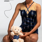 Justaucorps Bleu (Mascotte assortie OFFERTE)