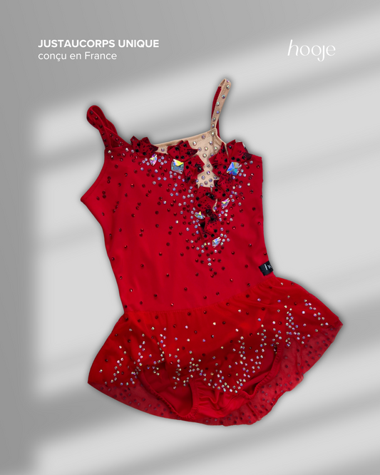Justaucorps Rouge Performance